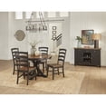 thumbnail image 4 of A-America Stormy Ridge 48" - 63" Oval Extending Dining Table with (1) 15" Table Leaf, 4 of 8