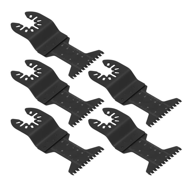 Oubit Outil Oscillant à Dégagement Rapide, 5 Pcs Lames de Scie Oscillantes, Construction Robuste