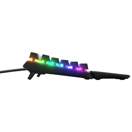 SteelSeries - Apex Pro TKL Wired Mechanical OmniPoint Adjustable Actuation Switch Gaming Keyboard with RGB Backlighting - Black