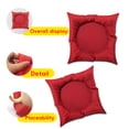 thumbnail image 1 of Coussin de Maquillage en Forme de sous-Verre, Décoration de Bureau, Tapis de Boisson Réutilisable, Protection contre la Chaleur et l'Eau, Design Rouge Coloré, Matériau Plastique, Idéal pour Tasses, Mugs, Bureau, Cuisine, Cadeau, 1 of 7