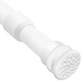 thumbnail image 1 of QILERR Tringle à Rideau à Tension 33 à 59 Pouces, Tringle à Ressort à Tension Réglable, Facile à Installer, Sans Perçage, pour Fenêtre, Chambre, Entrée, Garde-Robe, Diamètre 1 Pouces, Blanc, 1 of 8