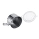 thumbnail image 5 of Recipiente hermético para café, Contenedor de acero inoxidable Almacenamiento para la cocina Almacenamiento Té Azúcar Grano de café(800ml) EOTVIA No, 5 of 7