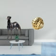 thumbnail image 2 of Escultura De Perro De Resina Con Forma De Bola De Hilo, Adorno De Cerámica Para Decoración Del Hogar, Centro De Mesa Para Sala De Estar, Hotel, Encimera, Entrada, 2 of 8