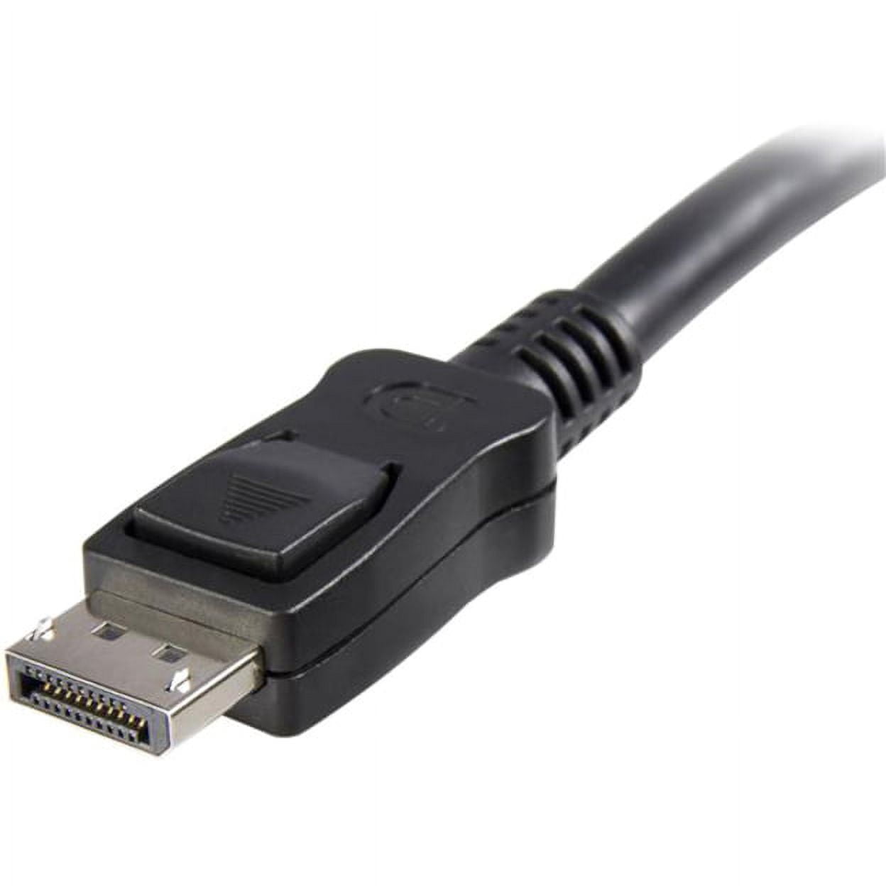 StarTech.com 20ft (6m) DisplayPort Cable - 2560 x 1440p - DisplayPort to DisplayPort Cable - DP to DP Cable for Monitor - DP Video/Display Cord - Latching DP Connectors - HDCP & DPCP