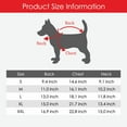 thumbnail image 7 of SussexHome Pets Medium Dog Jumpsuit for Medium Dogs - Washable Cute Dog Clothes Waterproof Dog Jacket - Full Coverage Dog Hoodie - Light Blue, 7 of 7