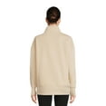 thumbnail image 3 of Time And Tru Women's Placket Pullover Top, 3 of 5