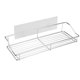 thumbnail image 1 of Corner Shower Caddy Stainless Steel Wall Mounted Bathroom Shelf with Hooks Rustproof Storage Rack for Shampoo Soap Seasoning Bottles Draining Basket, 1 of 7