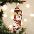 thumbnail image 5 of Old World Christmas Chester Cheetah On Candy Cane Glass Blown Ornament for Christmas Tree, 5 of 6