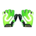 thumbnail image 2 of Naiovety BOODUN Fshion Guantes de ciclismo Gel Bicicleta Carreras Deporte Carretera Montaña Medio dedo Transpirable Fitness Mitten Guantes de ciclismo Ciclismo Verde L Naiovety HW4060-11, 2 of 5