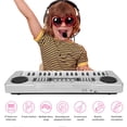 thumbnail image 4 of Electronic Keyboard 37 Piano Keys Children Toys Musical Instrument with MicrophoneSilver, 4 of 5