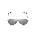 thumbnail image 2 of Walleva Pilo Sunglasses With Aluminum Alloy Frame - Multiple Options Available (Titanium Frame + Titanium Lenses + Grey Rubber), 2 of 5