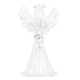 thumbnail image 1 of Adorno de cristal transparente, exquisito colgante de ángel rezando, 1 of 7
