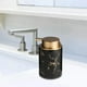 thumbnail image 4 of Dispensador de jabón con textura de mármol, accesorios de baño, botella dosificadora, dispensador de loción Textura de mármol negro, 4 of 8