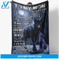 thumbnail image 2 of Loving Mom Wrap Yourself Up In This Fleece Blanket And Consider It A Big Hug,, 2 of 2