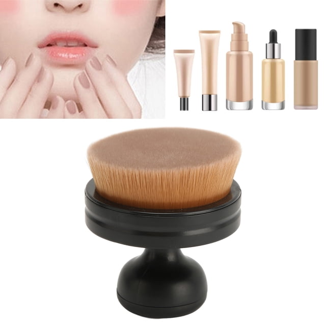 Brocha de maquillaje facial, brocha de maquillaje para base, brocha de maquillaje plana, brocha para base en polvo líquido, diseño de próxima generación