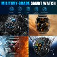 thumbnail image 3 of Smartwatch Erosados Militar con pantalla de 1,96" y resistencia al agua 3 ATM, 3 of 7