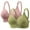 Pink, variant on YUGYXL 2PC Wireless Bras for Women Push Up Padded Comfortable Supportive No Underwire Full Coverage Bralettes Bra White 50