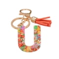 thumbnail image 2 of Porte-clés 26 Lettres Modèle de Fruit Femmes Compact Longue Durée Porte-Clés Sac Décoration, 2 of 8