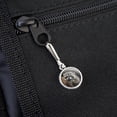 thumbnail image 3 of Lazy Daydreaming Raccoon in Tree Antiqued Charm Clothes Purse Suitcase Backpack Zipper Pull Aid, 3 of 5