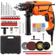 thumbnail image 1 of Set Taladro Rotomartillo 1/2 Prof 650w con estuche, 1 of 3