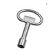 thumbnail image 5 of Eigraketly Llave de gabinete trilateral fácil de usar aleación de zinc de grado profesional hecha resistente a la corrosión Artesanía grande, 5 of 6