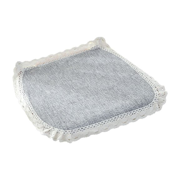 PBAZIH Linen Fabric Cushion, 60% Cotton, 40% Linen, Soft Supportive Chair Pad, Breathable Summer Use, Ideal for Office and Dining Chairs, Comfortable Heat Absorption