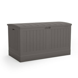 Jungda Outdoor Storage Box Cover for Keter Denali 200 Gallon Resin Large  Deck Box,Waterproof Patio Storage Box Cover - 60 x 29 x 36 Inch