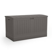 Suncast 200 Gallon Resin XL Deck Box, Grey