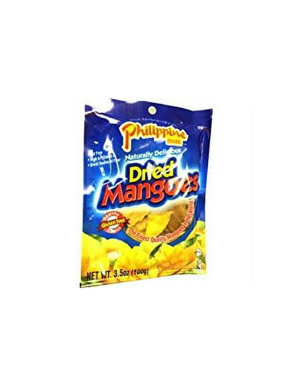 NineChef Bundle - Dried Mangoes 3.5oz (Pack of 6) + 1 NineChef Brand Long Handle Spoon