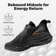 thumbnail image 4 of FitVille Men's Wide Fit Slip-Resistant Running Shoes Thick-Sole Upgraded Arch Support Shoes for Men, 4 of 6