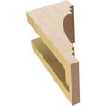 thumbnail image 6 of 4"W x 4"D x 8"H Wide Pescadero Rough Cedar Woodgrain TimberThane Corbel, Primed Tan, 6 of 6