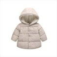 thumbnail image 1 of Girls Winter Warm Windproof Waterproof Hodded PufferJacket, 1 of 6