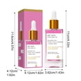 thumbnail image 3 of Strawberry Vanilla After Shave Oil for Smooth Skin, Alcohol-Free Post Shave Treatment with Hyaluronic Acid & Peptides To Soothe Razor Burn, Prevent Ingrown Hairs & Dryness 20#A013A 40Ml/1.35 Fl.Oz, 3 of 9