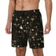 thumbnail image 1 of Balery Casino Bañador para hombre, shorts de playa de secado rápido con entrepierna y forro de compresión-Small, 1 of 6