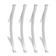 thumbnail image 1 of ColoMX 4pcs Puerta Buffer Buffer Posicionador Interior Armario Puerta de la puerta Posicador inferior, 1 of 7