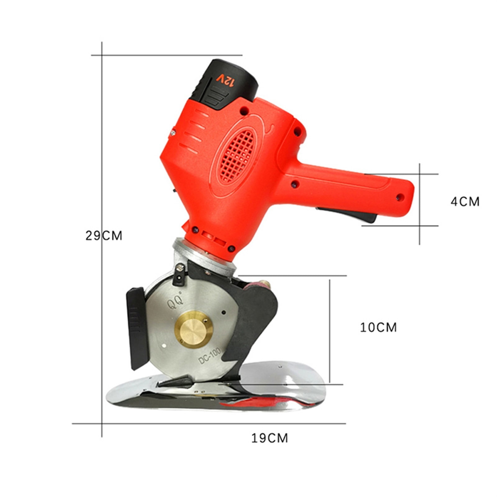 Electric Scissors Shears Cloth Cutter Electric Fabric Cutting Machine Leather Cutting Tools Cordless Sewing Shear for Clothes - Multi-Animal Use