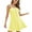 Yellow Iris Color, variant on As Rose Rich Women's Strapless Dress Beach Cover up Tube Top Dresses, L