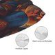 thumbnail image 3 of Fotbe Maple Leaf Meditating Squirrel Funda de Almohada Decorativa Estilo Occidental, Lujo en Algodón, Fundas para Almohadas King, Cojín Estampado para Decoración del Hogar-16"x24", 3 of 6