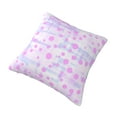 thumbnail image 3 of YFYANG Square Decorative Throw Pillow Case (Without Pillow Insert), Purple Abstract Polka Dots Bedroom Sofa Car Cushion Cover, 26"x26", 3 of 9
