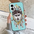 thumbnail image 6 of Compatible with Iphone 16 Case - Cute Soft Husky With Dreamcatcher Silicone Case Compatible with Iphone 16 Phone Case for Women Men, 6 of 6