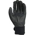thumbnail image 2 of Rawlings Workhorse Compression Strap Batting Gloves | Black | MED, 2 of 4