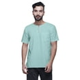 thumbnail image 1 of Atasi Kurta Court Ajusté en Popeline de Coton Uni à Encolure Goutte d'Eau Chemise Décontractée, 1 of 6