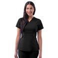 thumbnail image 1 of Adar Pro Scrubs For Women - Tailored Peplum Scrub Top, 1 of 6