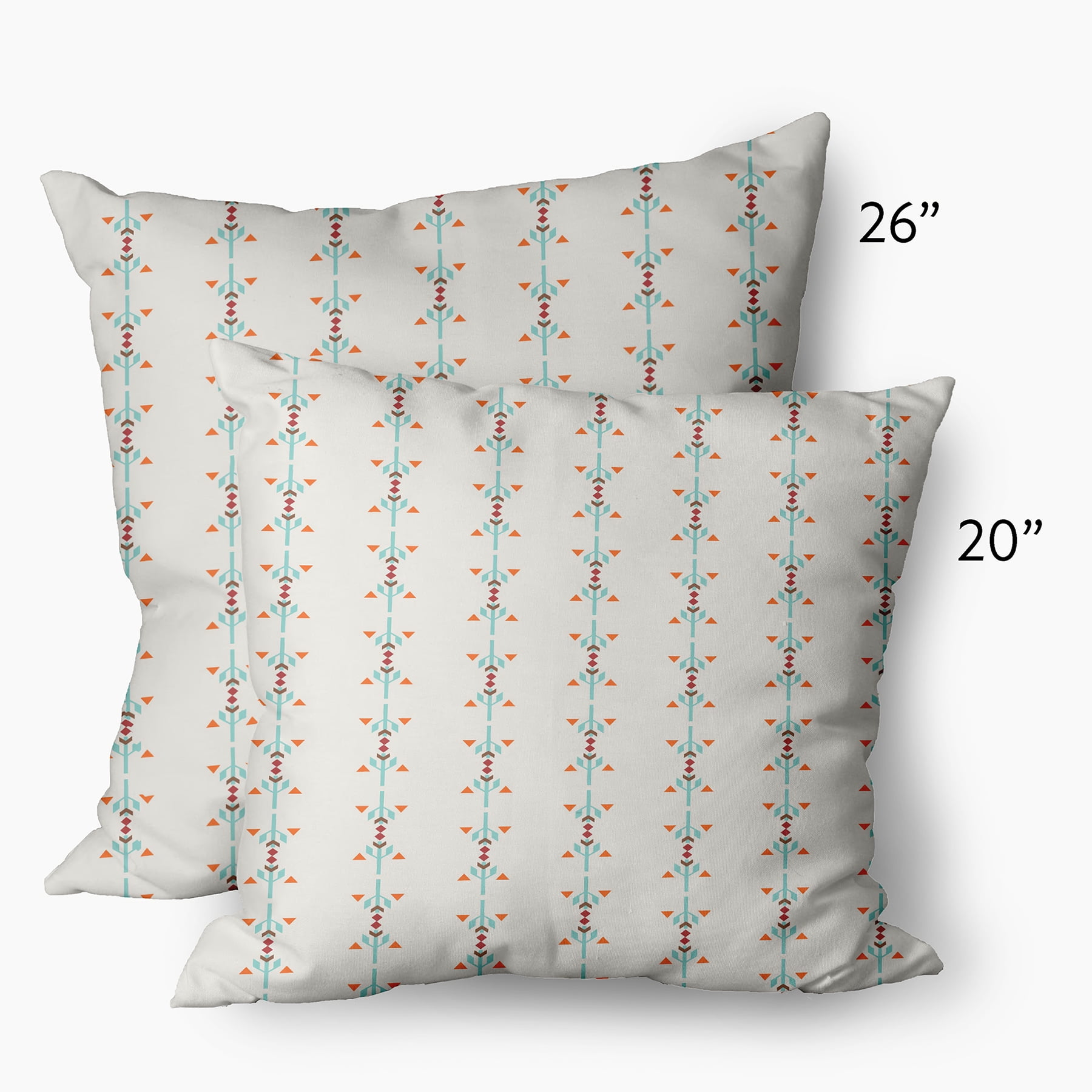 20" x 20" Simply Daisy Jodhpur Stripe Decorative Throw Pillow