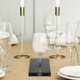 thumbnail image 4 of unbranded Portacopas De Vino Negro ABS Para Colgar Bajo Mueble De Espacio Con Estilo Moderno Y, 4 of 8