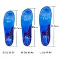 thumbnail image 6 of Latest Silicone Gel Insoles Man Women Insoles Orthopedic Massaging Shoes Insert Pad Shock Absorption Shoepad Cushion Sport, 6 of 6