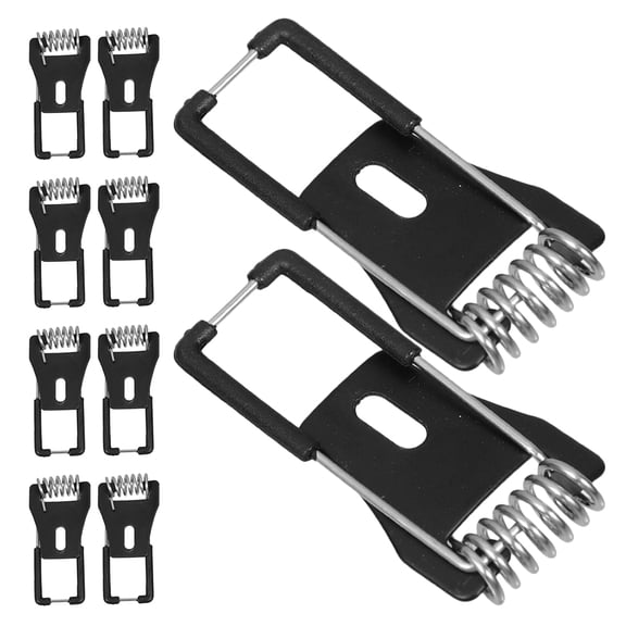 10 Pcs Downlight Spring Bracket Ceiling Lights Black Flush Mount