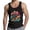 Z4 OTHER, variant on HCYSFG Men's Skull and Floral Print Tank Top Casual Crew Neck Sleeveless Muscle Shirt Graphic Gothic Tropical Summer Vest for Men Breathable Beach Top