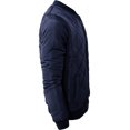 thumbnail image 5 of Ma Croix Mens Premium Quilted Padded Bomber Jacket Zip Up Outdoor Outerwear Coat, 5 of 8