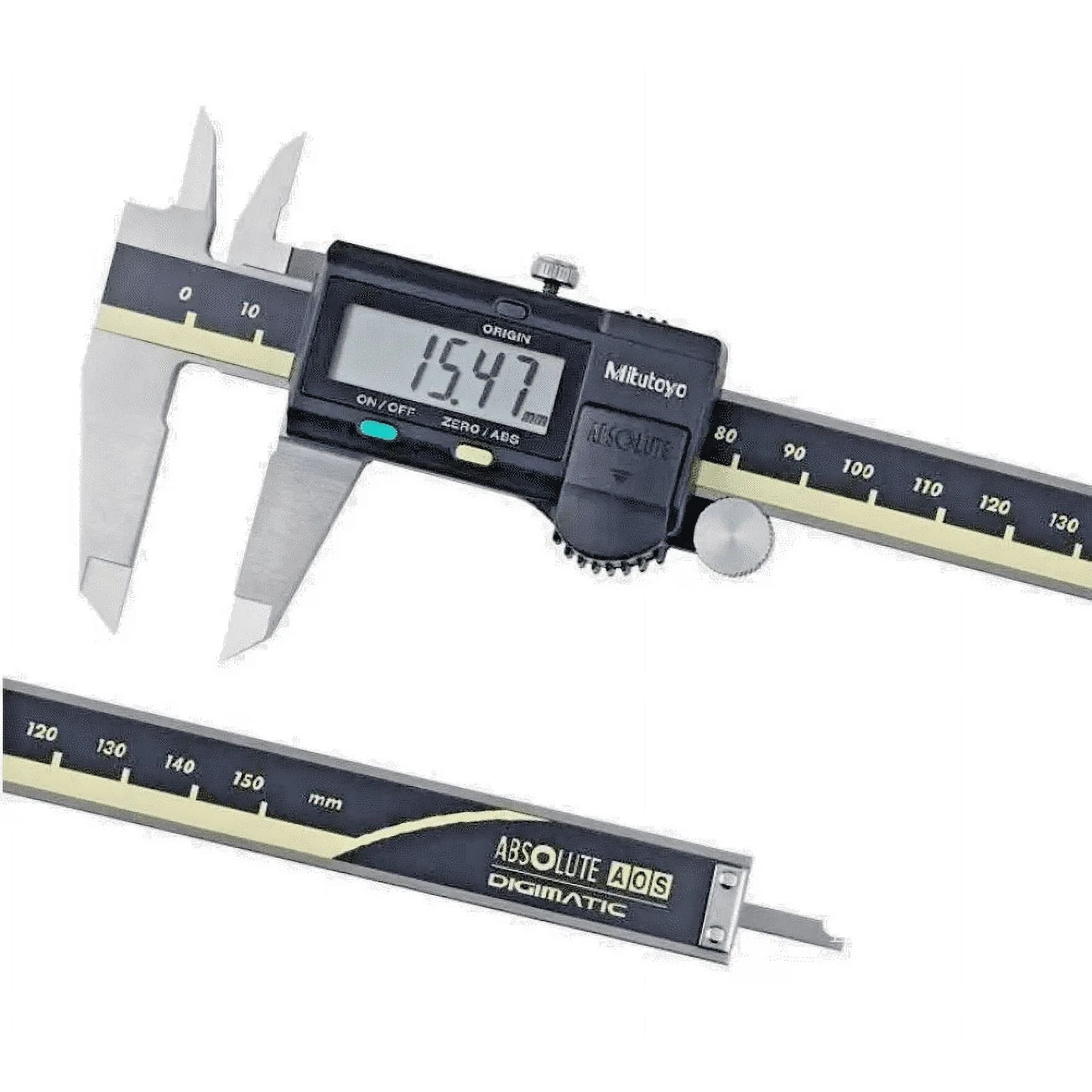 Mitutoyo 500-196-30 Digital Caliper 0-6" 150mm ABSOLUTE Digimatic AOS IP67 Tool